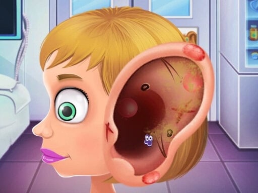 Ear Doctor 2020 Online Girls Games on NaptechGames.com