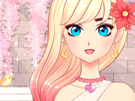 Play Anime Girl Fashion Dress Up & Makeup Online