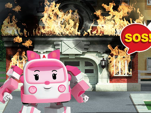 Robot Car Emergency Rescue Online Girls Games on NaptechGames.com