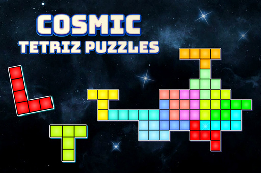 Cosmic Tetriz Puzzles play online no ADS