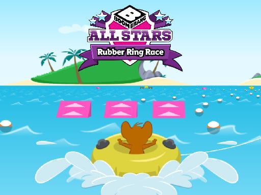 All Stars: Rubber Ring Race Online Racing Games on NaptechGames.com