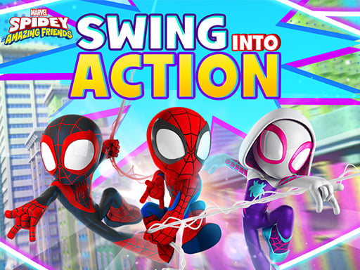 Spidey and his Amazing Friends: Swing Into Action! Online Racing Games on NaptechGames.com