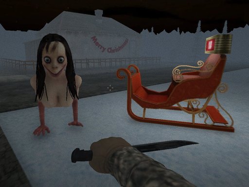 Christmas: Night of Horror Online Adventure Games on NaptechGames.com