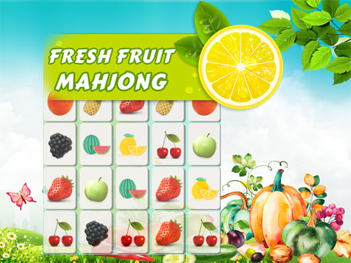 Fresh Fruit Mahjong Connection Online Puzzle Games on NaptechGames.com