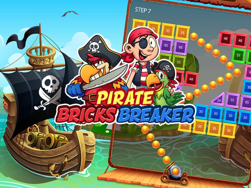 Pirate Bricks Breaker - Hypercasual