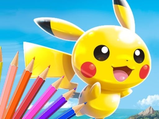 Play Pokémon Coloring Book Game