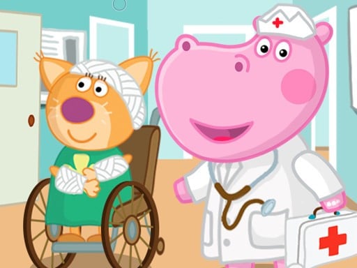 Emergency Hospital Hippo Doctor - Girls