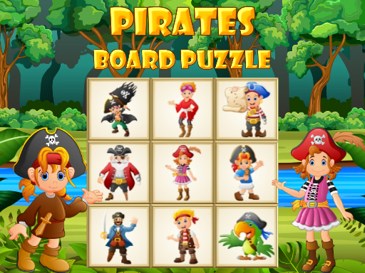 Play Pirates Board Puzzle