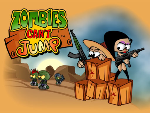 Zombies Cant Jump Online Shooting Games on taptohit.com