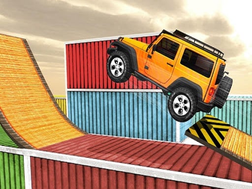 Impossible Tracks Jeep Stunt Driving Game Online Racing Games on NaptechGames.com