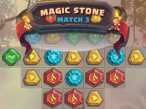 Play Magic Stone Match 3 Deluxe Online