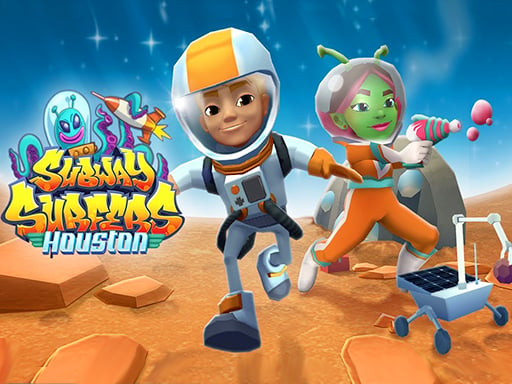 Subway Surfers Tour Houston Online Racing Games on NaptechGames.com