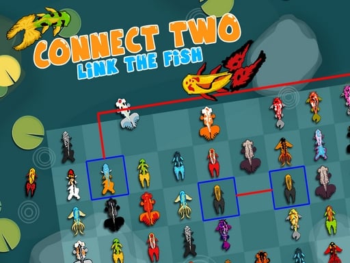 Connect Two : Link the Fish - Puzzles