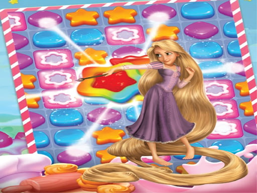 Play Rapunzel Sweet Matching Game - Girls