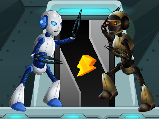 Robot Attacks Online Arcade Games on NaptechGames.com