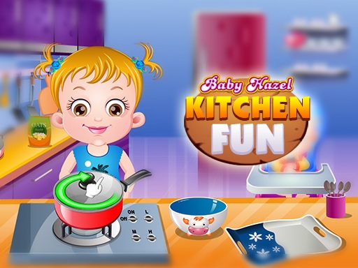 Baby Hazel Kitchen Fun image