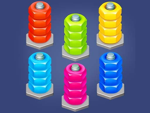 Nuts And Bolts Sort - Play Free Best Puzzle Online Game on JangoGames.com