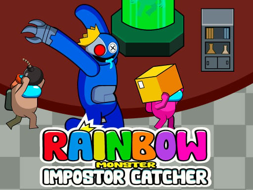 Rainbow Monster Impostor Catcher Online Hypercasual Games on taptohit.com