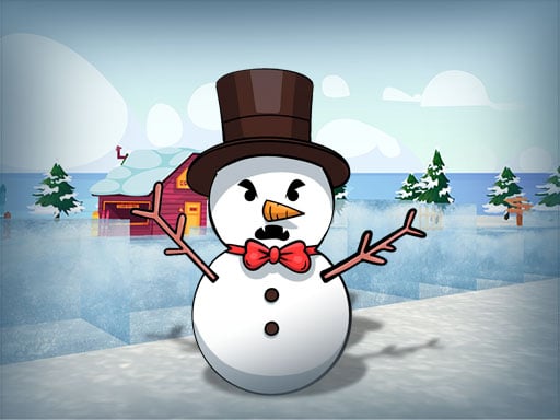 Beat the Snowmen Online Shooting Games on NaptechGames.com