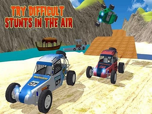 Offroad Kart Beach Stunt : Buggy Car Drive Game Online Adventure Games on taptohit.com