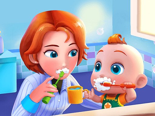 Baby care game for kids Online Hypercasual Games on NaptechGames.com