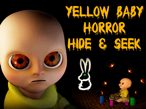 Yellow Baby Horror Hide & Seek Online Adventure Games on NaptechGames.com