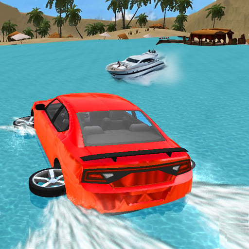Water Slide Car Race