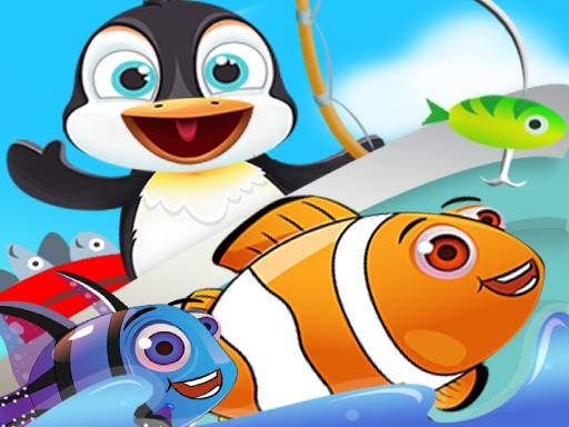 Fish Games For Kids | Trawling Penguin Games