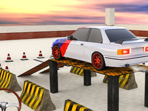 Crazy Cars Parking  Online Adventure Games on taptohit.com