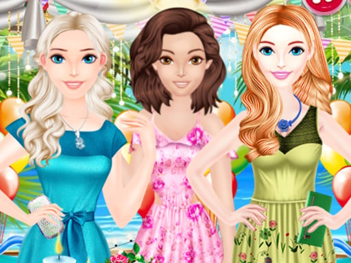Bffs Summer Tea Party 2 Online Girls Games on NaptechGames.com