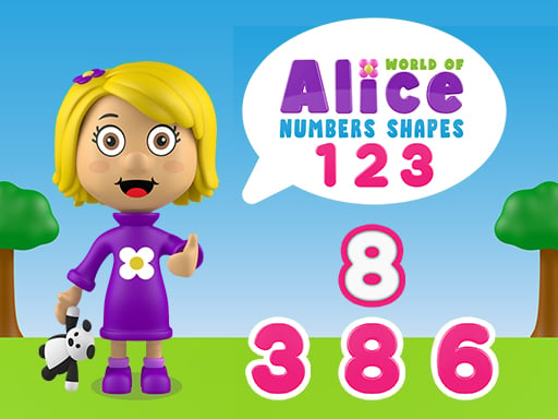World of Alice   Numbers Shapes - Play Free Best Puzzle Online Game on JangoGames.com