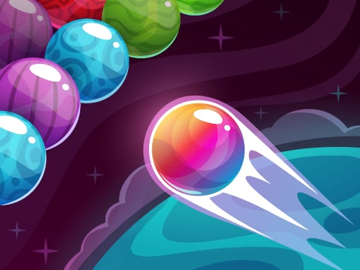 Bubble Shooter Colored Planets Online Shooting Games on NaptechGames.com