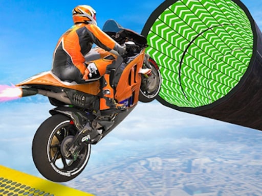 Motorcycle Stunts Drive Online Racing Games on NaptechGames.com