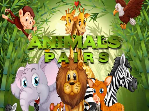 Animals Pairs Match 3 Online Game Online Puzzle Games on NaptechGames.com