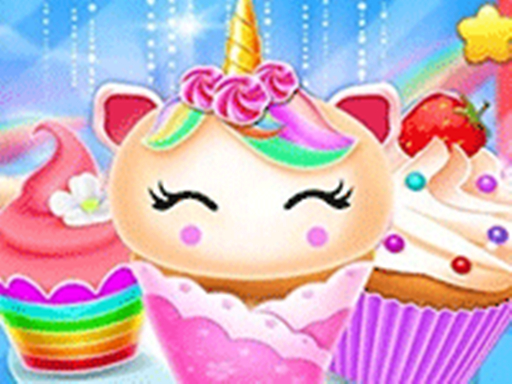 Unicorn Mermaid Cupcake Cooking Design - Creative-gm