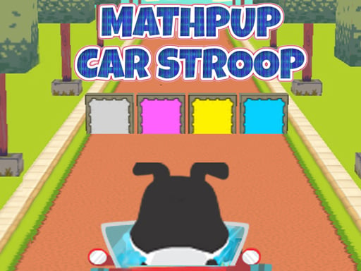 MathPup Car Stroop Online Arcade Games on NaptechGames.com