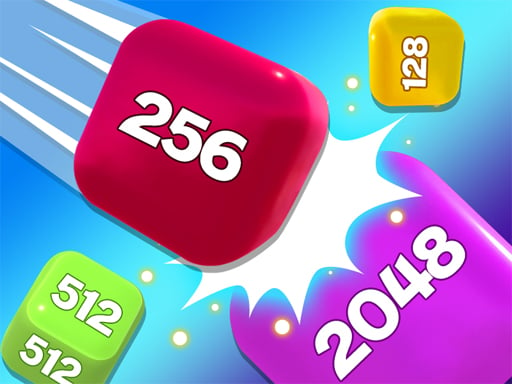 Chain Cube 2048 3D Merge Free Online Game