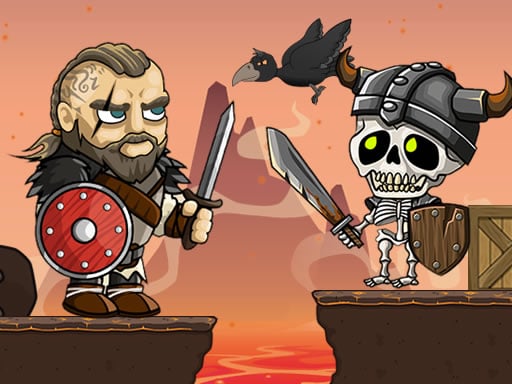 Vikings vs Skeletons Online Adventure Games on taptohit.com