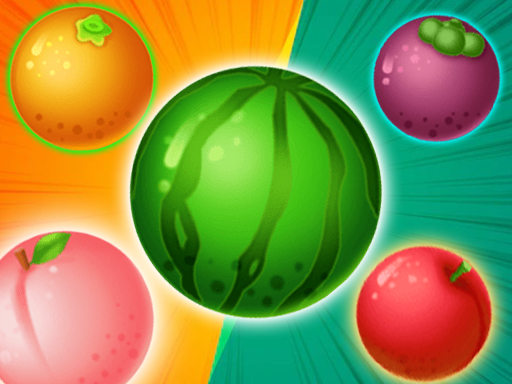 Fruits merge Battle Online Arcade Games on NaptechGames.com