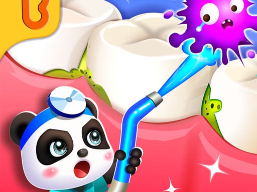 Baby Panda: Dental Care Online Clicker Games on NaptechGames.com