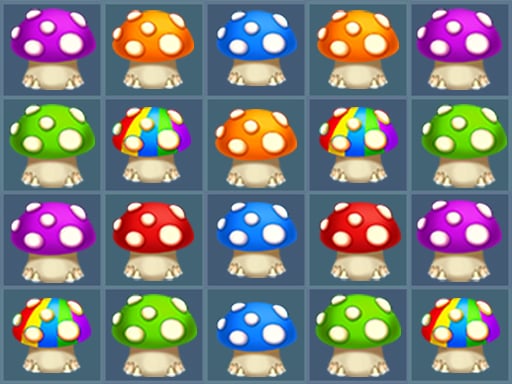 Mushroom Match Online Puzzle Games on NaptechGames.com
