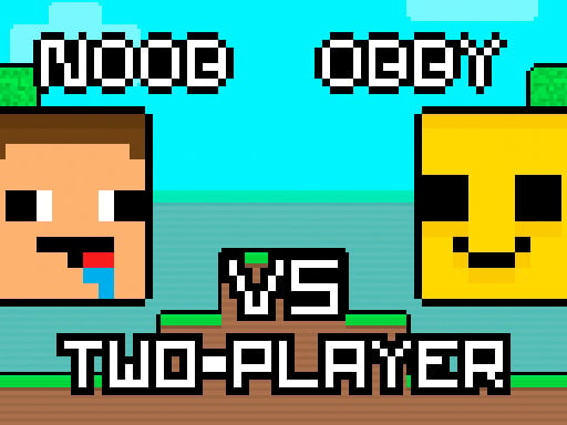 Noob vs Obby Two Player - Play Free Best Action Online Game on JangoGames.com