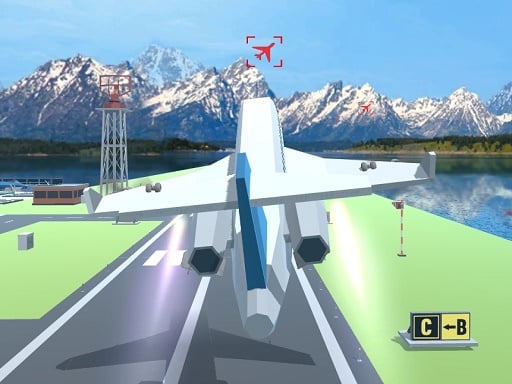 Polygon Flight Simulator - Play Free Best Action Online Game on JangoGames.com