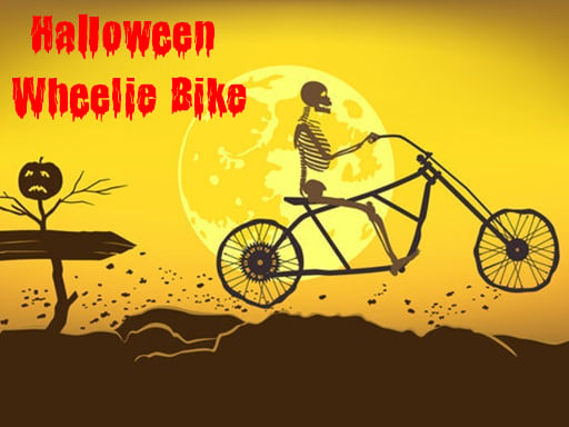 Play Halloween Wheelie Bike