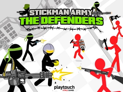 Stickman Army : The Defenders - Shooting