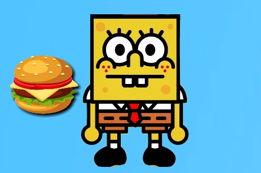 SpongeBob Hidden Burger play online no ADS