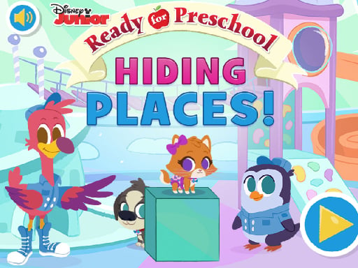 Play Ready for Preschool Hiding Places
