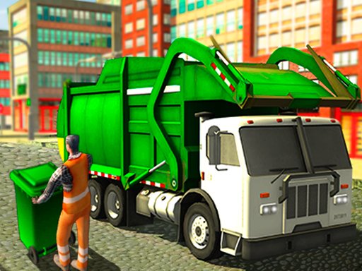 American Trash Truck  Online Hypercasual Games on NaptechGames.com