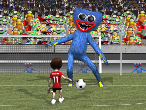 Soccer Kid vs Huggy Online Sports Games on NaptechGames.com