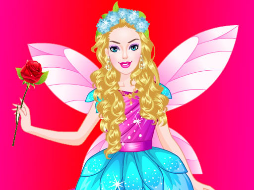 Barbie Angel Dress up Online Girls Games on NaptechGames.com